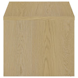 Canoga Light Oak 2-Piece Lift Top Cocktail Coffee Table Set by Coaster at Eve Furniture