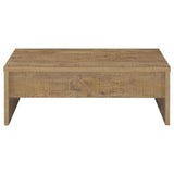 Canoga Mango 2-Piece Lift Top Cocktail Coffee Table Set by Coaster at Eve Furniture