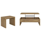 Canoga Mango 2-Piece Lift Top Cocktail Coffee Table Set by Coaster at Eve Furniture