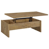Canoga Mango 2-Piece Lift Top Cocktail Coffee Table Set by Coaster at Eve Furniture