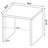 Canoga Mango Engineered Wood Accent Side End Table by Coaster at Eve Furniture