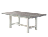 Canova Gray Marble Top Dining Room Set by Steve Silver at Eve Furniture