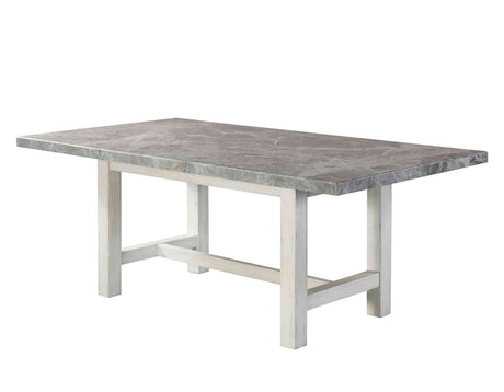 Canova Gray Marble Top Dining Room Set by Steve Silver at Eve Furniture