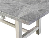 Canova Gray Marble Top Dining Room Set by Steve Silver at Eve Furniture