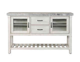 Canova Gray Marble Top Server