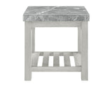 Canova Gray Marble Top End Table by Steve Silver at Eve Furniture