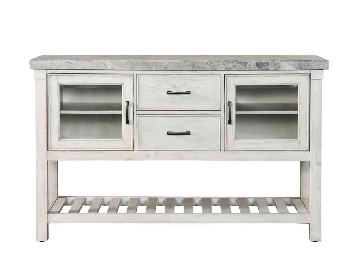 Canova Gray Marble Top Server by Steve Silver at Eve Furniture