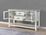 Canova Gray Marble Top Server by Steve Silver at Eve Furniture