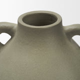 Cantara Small Sage Green Ceramic Milk Jug w/ Handles by Mercana at Eve Furniture