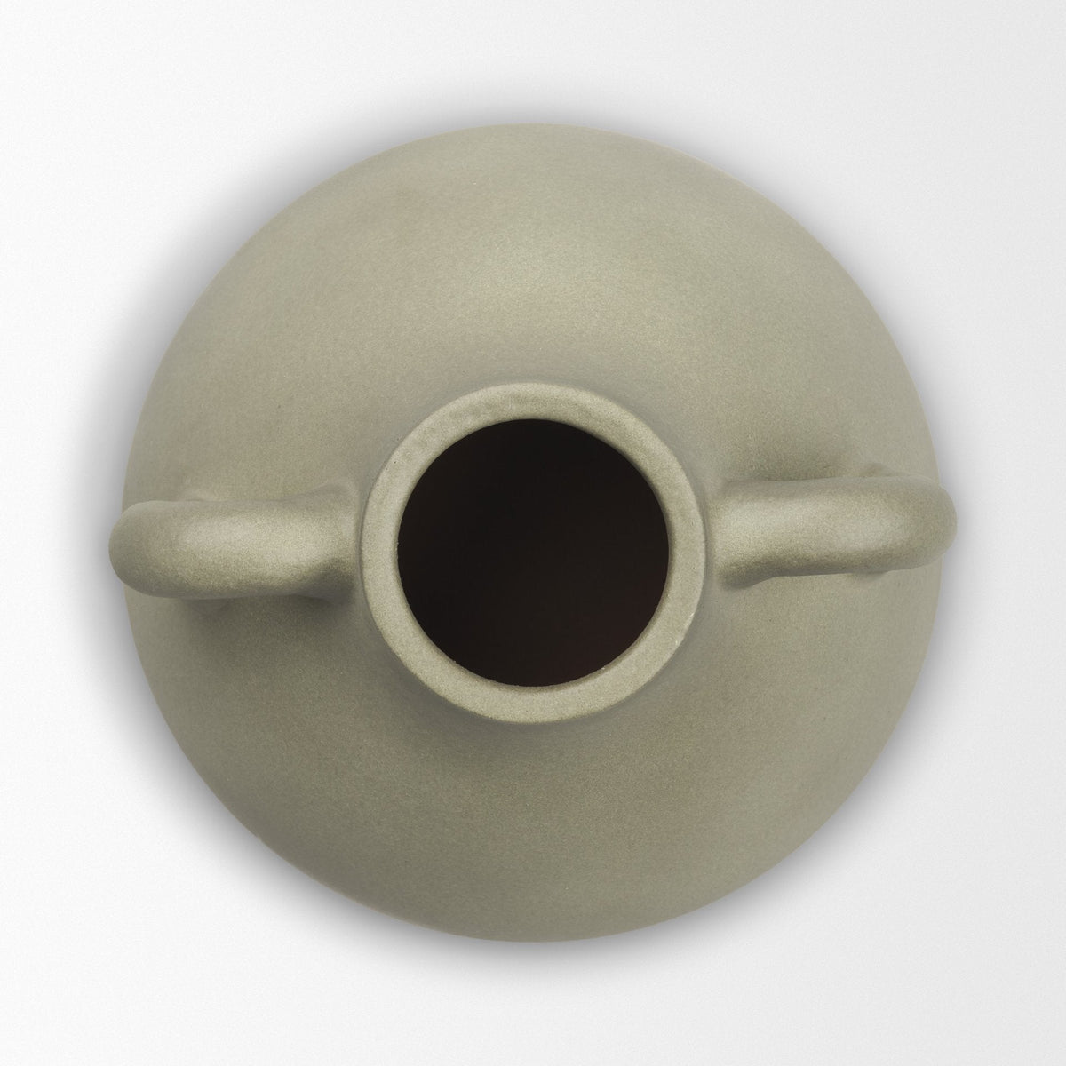 Cantara Small Sage Green Ceramic Milk Jug w/ Handles by Mercana at Eve Furniture