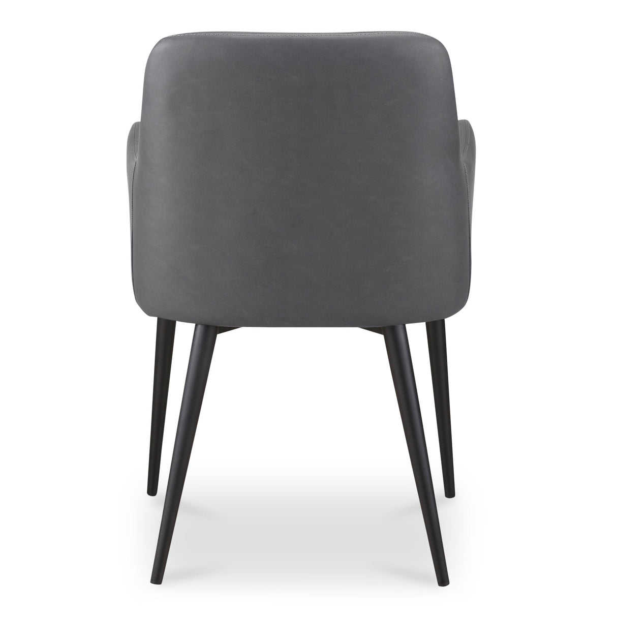 Cantata Slate Vegan Leather Dining Chair (Set of 2) by Moe's Home at Eve Furniture