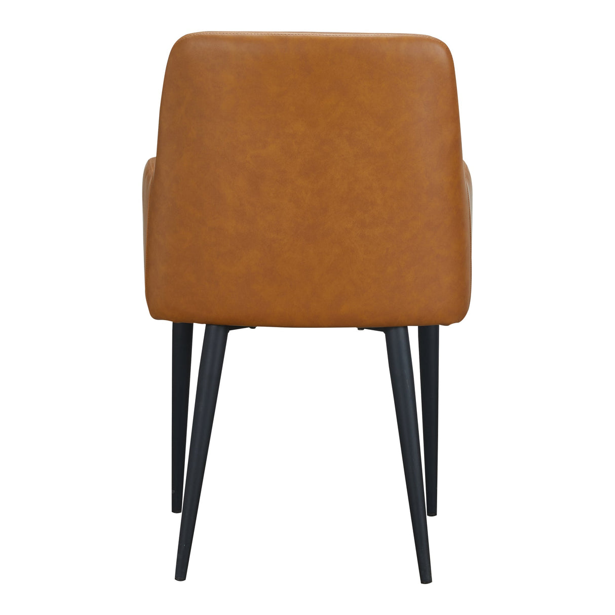 Cantata Tawny Vegan Leather Dining Chair (Set of 2) by MOES at Eve Furniture