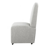 Canterbury Light Gray Dining Chair by Furniture of America at Eve Furniture