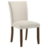 Cantley Beige Upholstered Dining Side Chair, Set of 2 by Coaster at Eve Furniture
