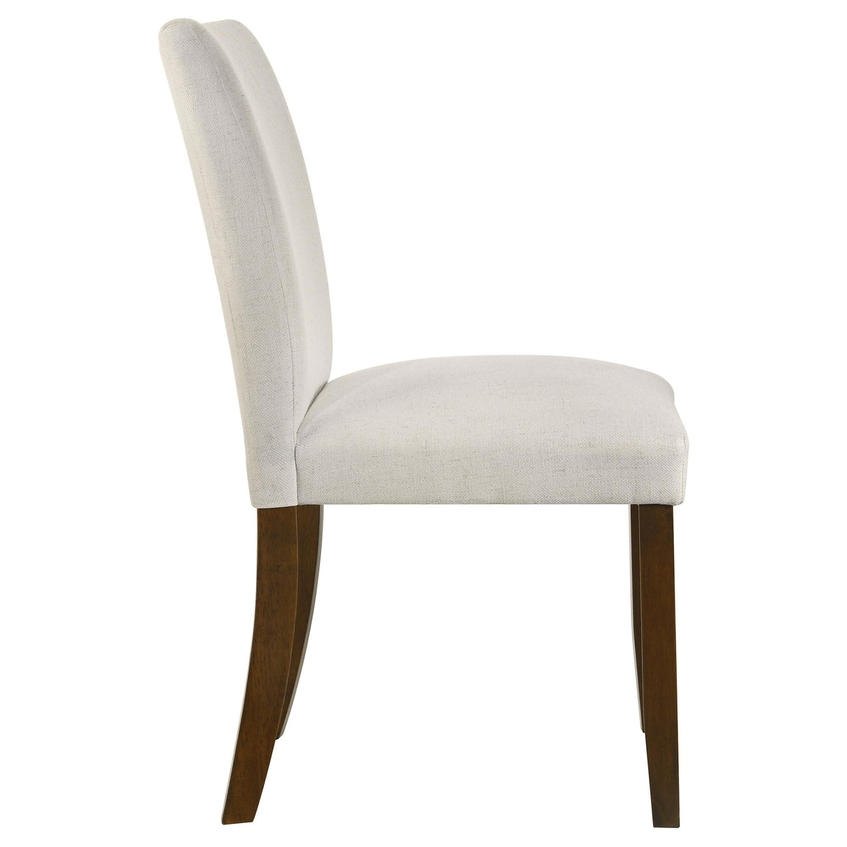 Cantley Beige Upholstered Dining Side Chair, Set of 2 by Coaster at Eve Furniture