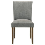 Cantley Upholstered Dining Side Chair Grey (Set of 2)