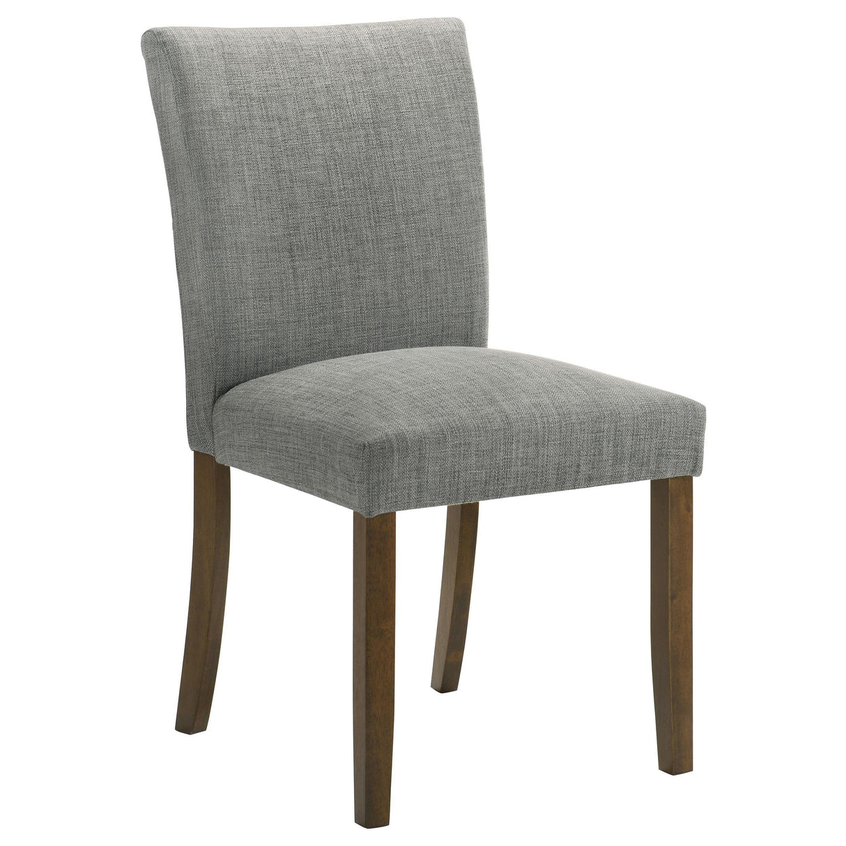 Cantley Upholstered Dining Side Chair Grey (Set of 2) by Coaster at Eve Furniture