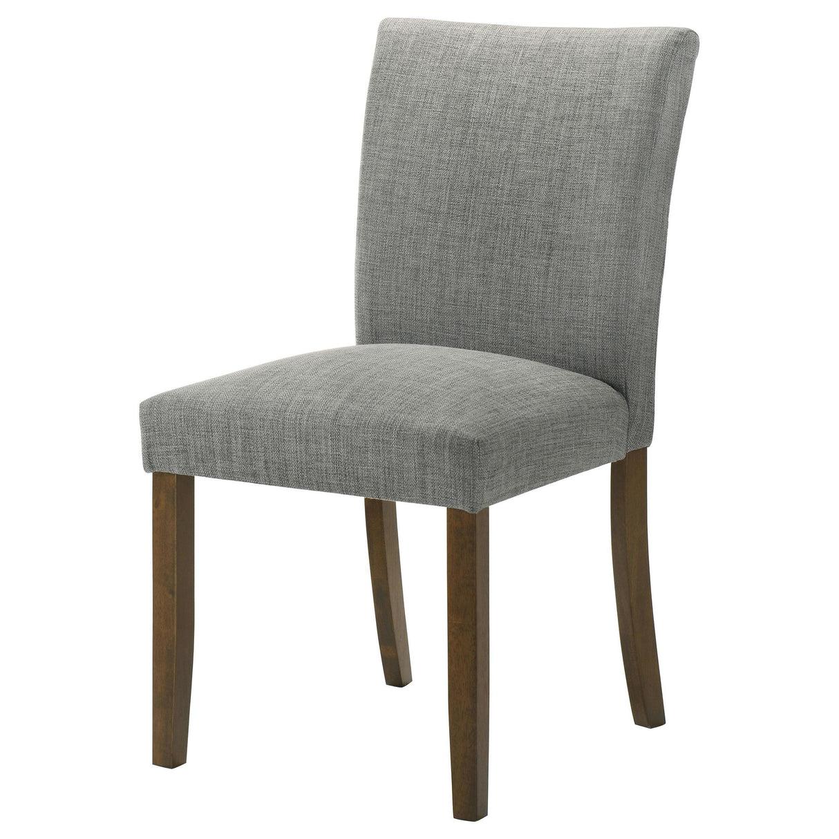 Cantley Upholstered Dining Side Chair Grey (Set of 2) by Coaster at Eve Furniture