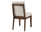 Canton 5-Piece 72″ Upholstered Side Chair Dining Set(Table & 4 Side Chairs)