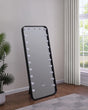 Canton Black LED Standing Mirror with Speakers by Coaster at Eve Furniture