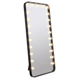 Canton Black LED Standing Mirror with Speakers by Coaster at Eve Furniture