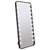 Canton Black LED Standing Mirror with Speakers by Coaster at Eve Furniture