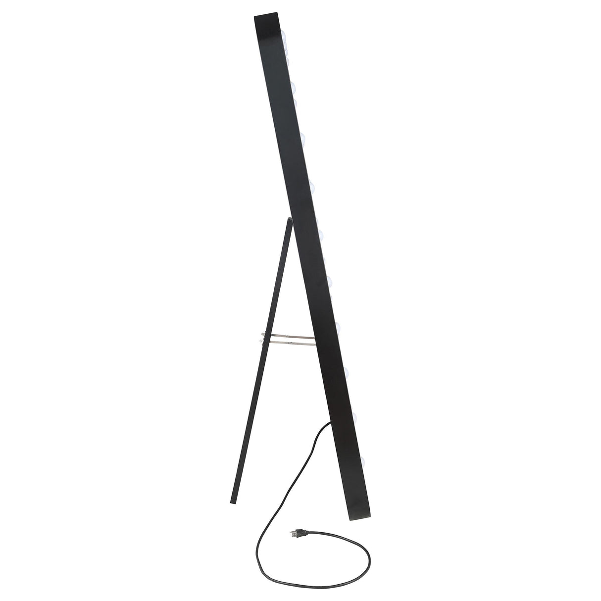 Canton Black LED Standing Mirror with Speakers by Coaster at Eve Furniture