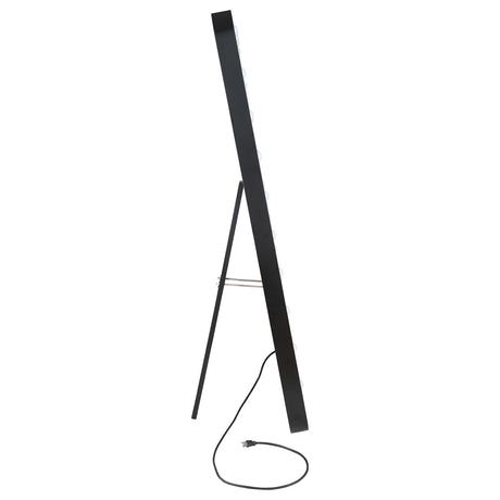 Canton Black LED Standing Mirror with Speakers by Coaster at Eve Furniture