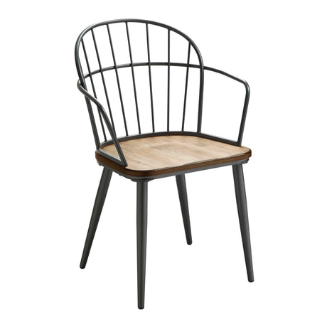 Canton Brown Round Dining Room Set by Homelegance at Eve Furniture