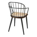 Canton Brown Round Dining Room Set by Homelegance at Eve Furniture