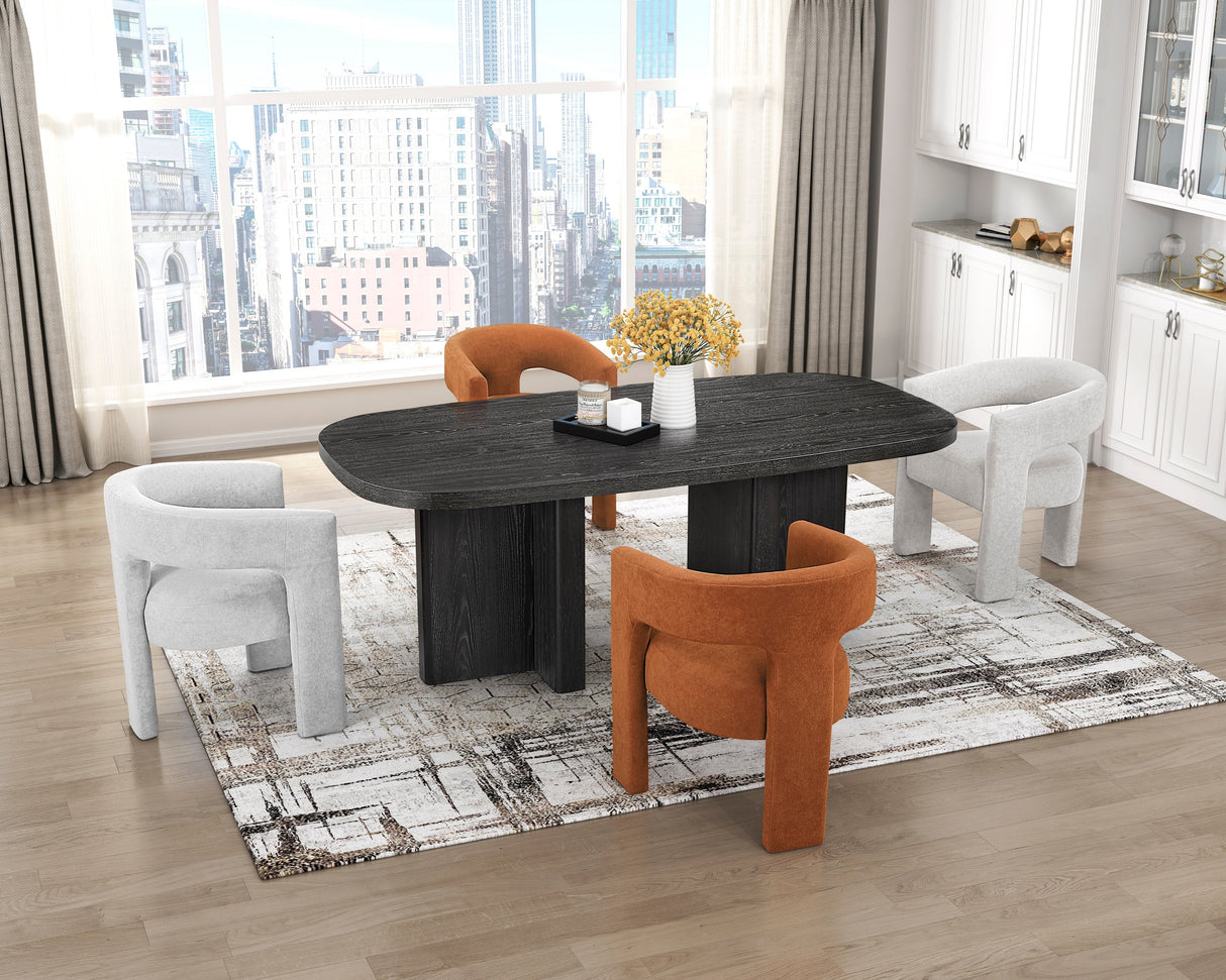 Canton Brown Side Chair, Set of 2 by Homelegance at Eve Furniture