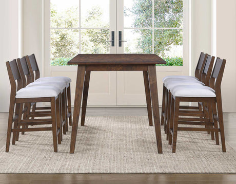 Canton Mocha Counter Height Dining Set by Steve Silver at Eve Furniture