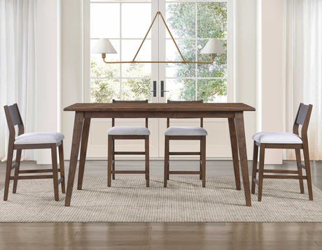 Canton Mocha Counter Height Dining Set by Steve Silver at Eve Furniture