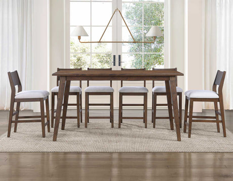 Canton Mocha Counter Height Dining Set by Steve Silver at Eve Furniture