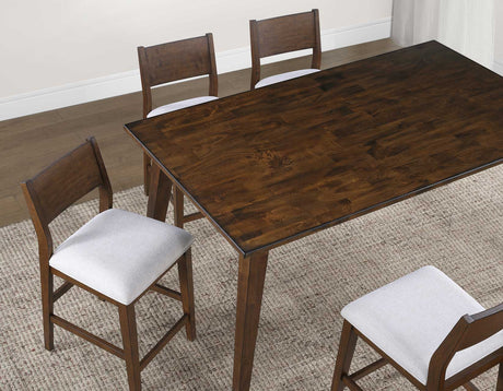 Canton Mocha Counter Height Dining Set by Steve Silver at Eve Furniture