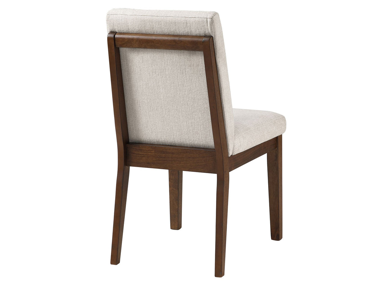 Canton Mocha Upholstered Dining Room Set by Steve Silver at Eve Furniture