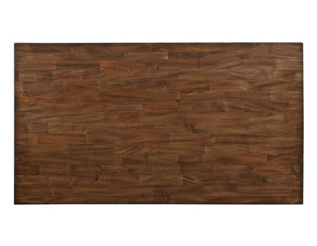 Canton Mocha Upholstered Dining Room Set by Steve Silver at Eve Furniture