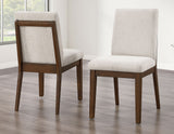 Canton Mocha Upholstered Dining Room Set by Steve Silver at Eve Furniture
