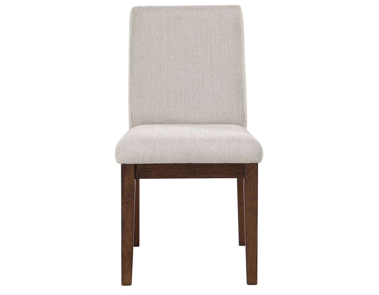 Canton Mocha Upholstered Dining Room Set by Steve Silver at Eve Furniture