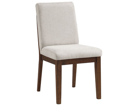 Canton Mocha Upholstered Dining Room Set by Steve Silver at Eve Furniture