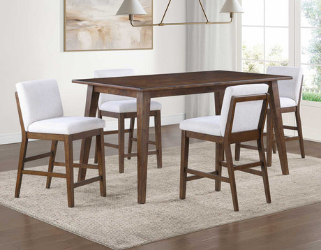 Canton Mocha/Eggshell Counter Height Dining Set by Steve Silver at Eve Furniture