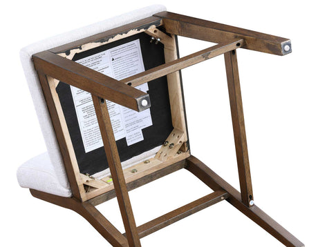 Canton Mocha/Eggshell Counter Height Dining Set by Steve Silver at Eve Furniture