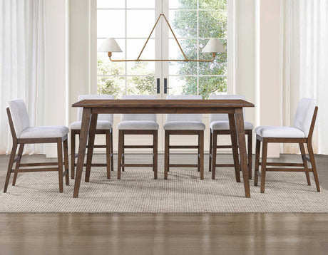 Canton Mocha/Eggshell Counter Height Dining Set by Steve Silver at Eve Furniture