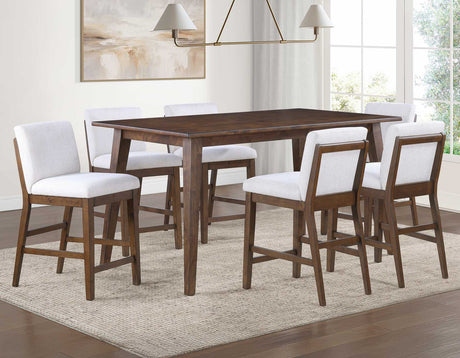 Canton Mocha/Eggshell Counter Height Dining Set by Steve Silver at Eve Furniture