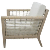 Cantu Weathered Natural HP0426 Accent Chair White / by Coaster at Eve Furniture