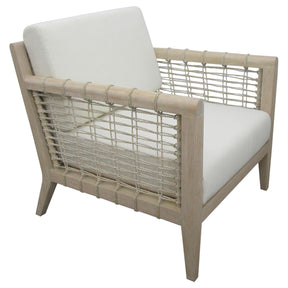 Cantu Weathered Natural HP0426 Accent Chair White / by Coaster at Eve Furniture