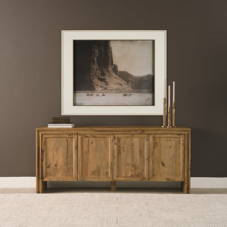Canyon de Chelly by Edward Sheriff Curtis Hand Embelished Framed Photo Art Print Matted under Glass by Mercana at Eve Furniture