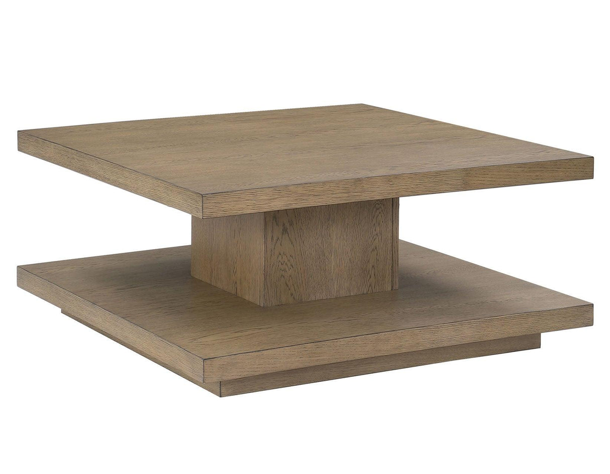 Canyon Sand Cocktail Table with Casters by Steve Silver at Eve Furniture