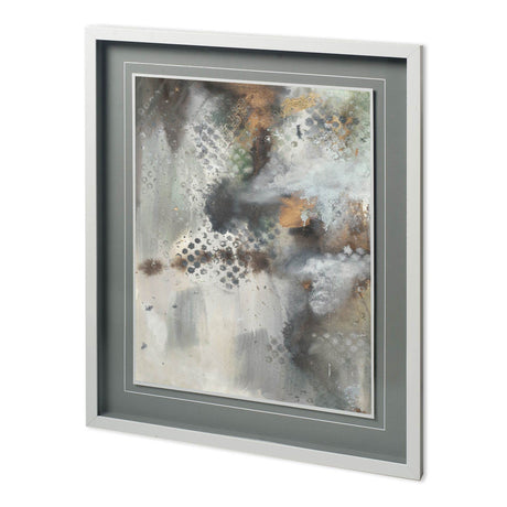 Canyon Seasons III by Joyce Combs a Hand Embellished Textured Framed Art Print Matted under Glass by Mercana at Eve Furniture