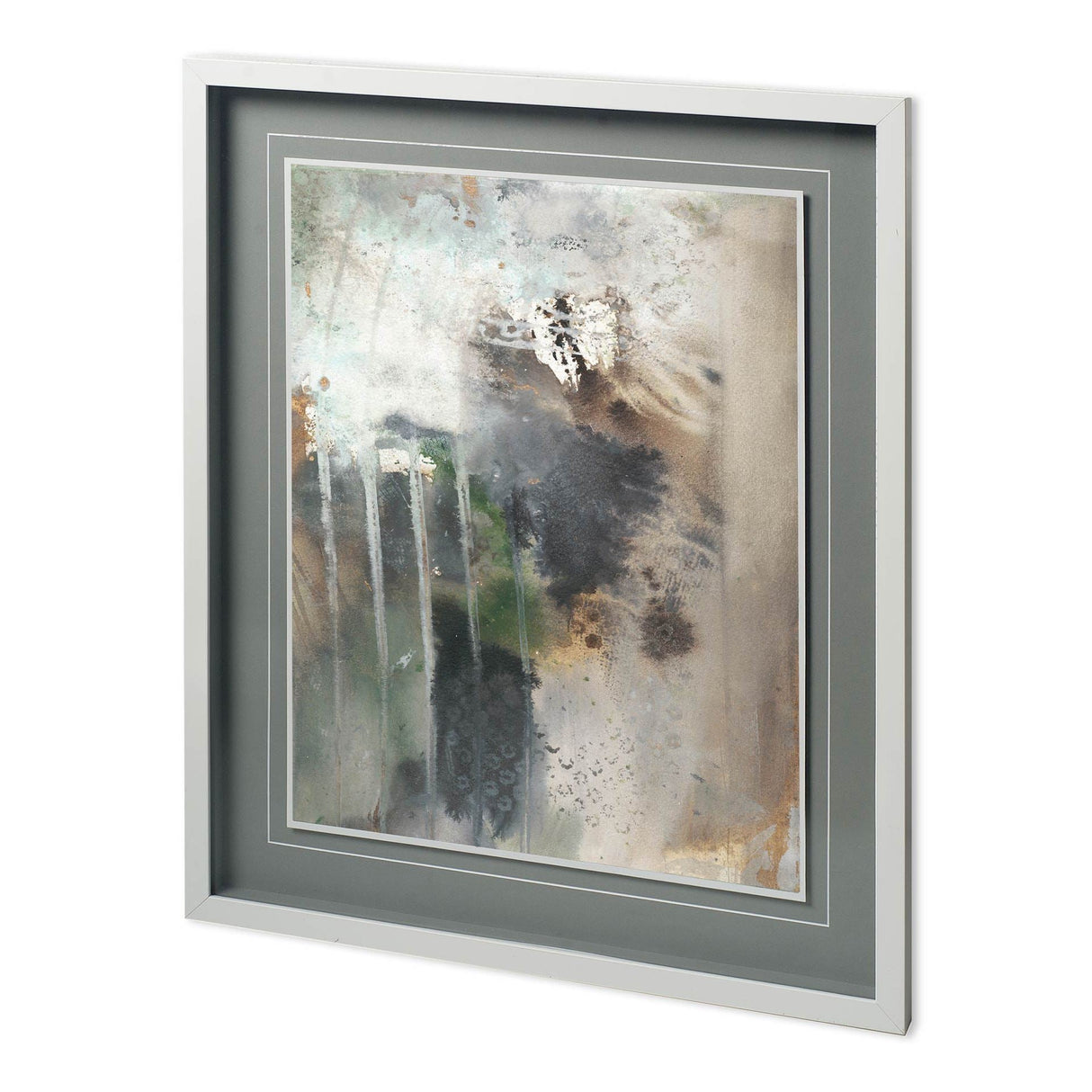 Canyon Seasons IV by Joyce Combs a Hand Embellished Textured Framed Art Print Matted under Glass by Mercana at Eve Furniture
